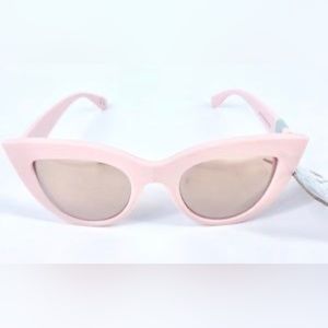 COPY - CaliBlue Pink Mirrored CatEye sunglasses